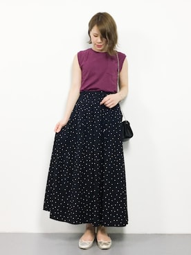 natsumiさん（レディース・160cm）の夏コーディネート