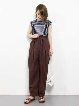 natsumiさん（レディース・160cm）の夏コーディネート