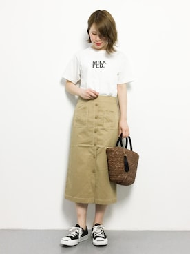 natsumiさん（レディース・160cm）の夏コーディネート