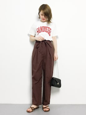 natsumiさん（レディース・160cm）の夏コーディネート