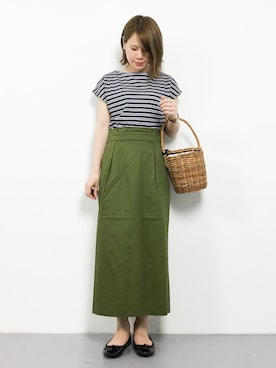 natsumiさん（レディース・160cm）の夏コーディネート