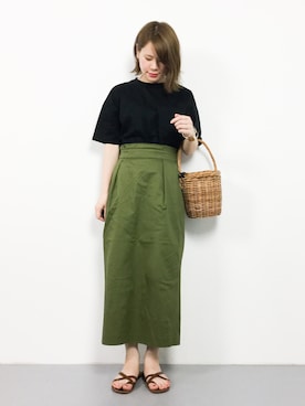 natsumiさん（レディース・160cm）の夏コーディネート