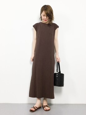 natsumiさん（レディース・160cm）の夏コーディネート