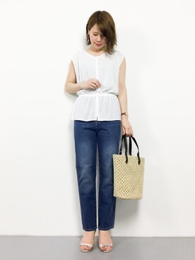 natsumiさん（レディース・160cm）の夏コーディネート