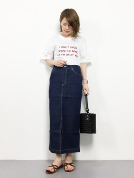 natsumiさん（レディース・160cm）の夏コーディネート