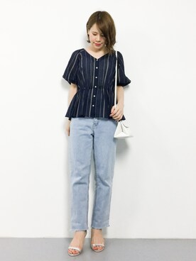 natsumiさん（レディース・160cm）の夏コーディネート