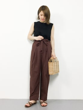 natsumiさん（レディース・160cm）の夏コーディネート