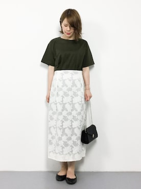 natsumiさん（レディース・160cm）の夏コーディネート