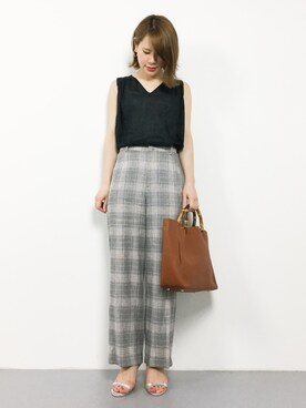 natsumiさん（レディース・160cm）の夏コーディネート