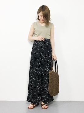 natsumiさん（レディース・160cm）の夏コーディネート