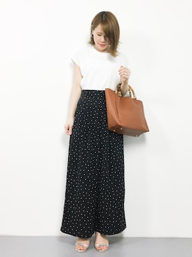 natsumiさん（レディース・160cm）の夏コーディネート