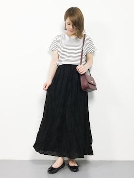 「Te chichi TERRASSE（テチチテラス）のアイテム」を使った、natsumiさん（レディース・160cm）の夏コーディネート