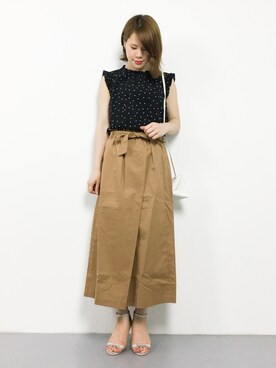 natsumiさん（レディース・160cm）の夏コーディネート