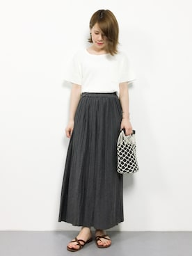 natsumiさん（レディース・160cm）の夏コーディネート