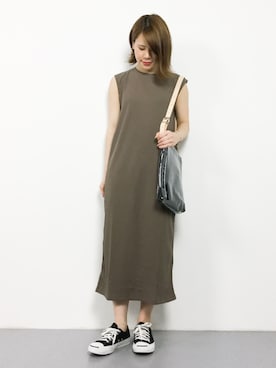 「LA ROCCA（ラロッカ）のアイテム」を使った、natsumiさん（レディース・160cm）の夏コーディネート