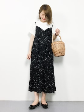 natsumiさん（レディース・160cm）の夏コーディネート