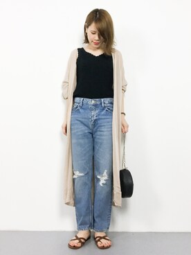 natsumiさん（レディース・160cm）の夏コーディネート