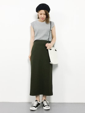 natsumiさん（レディース・160cm）の夏コーディネート
