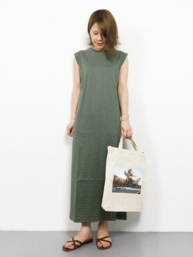 natsumiさん（レディース・160cm）の夏コーディネート