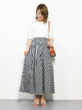 natsumiさん（レディース・160cm）の夏コーディネート