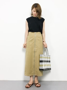 natsumiさん（レディース・160cm）の夏コーディネート