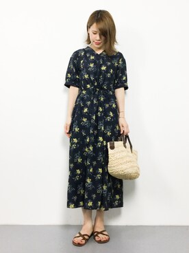 natsumiさん（レディース・160cm）の夏コーディネート