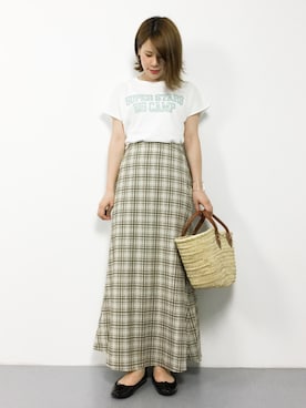 natsumiさん（レディース・160cm）の夏コーディネート