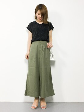 natsumiさん（レディース・160cm）の夏コーディネート