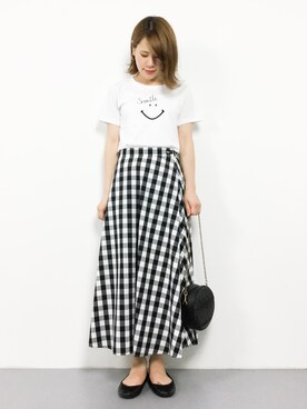 natsumiさん（レディース・160cm）の夏コーディネート