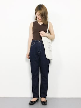 「reca（レカ）のアイテム（バッグ）」を使った、natsumiさん（レディース・160cm）の夏コーディネート