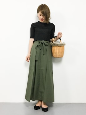 natsumiさん（レディース・160cm）の夏コーディネート