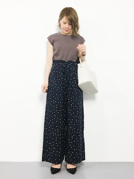 natsumiさん（レディース・160cm）の夏コーディネート