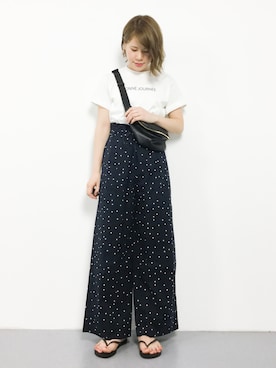 natsumiさん（レディース・160cm）の夏コーディネート