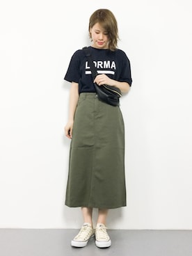 natsumiさん（レディース・160cm）の夏コーディネート