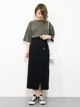 natsumiさん（レディース・160cm）の夏コーディネート