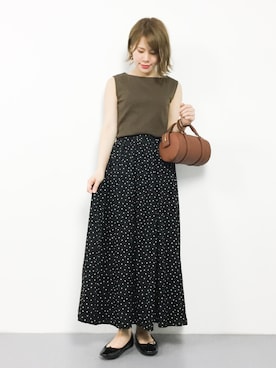 natsumiさん（レディース・160cm）の夏コーディネート