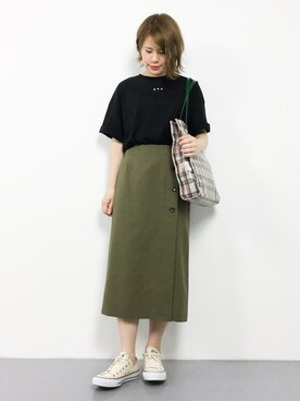 natsumiさん（レディース・160cm）の夏コーディネート