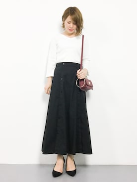 「PLAIN CLOTHING（プレーンクロージング）のアイテム」を使った、natsumiさん（レディース・160cm）の秋コーディネート