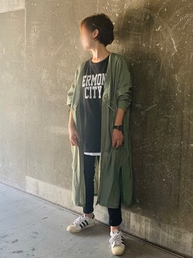 「リップスター」｜「アイテム（ジャケット/アウター）」を使った、⭐︎nao⭐︎さん（レディース・158cm）の秋コーディネート