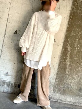 ⭐︎nao⭐︎さん（レディース・158cm）の秋コーディネート