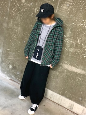 「CLOUDNINE（クラウドナイン）のアイテム（パンツ）」を使った、⭐︎nao⭐︎さん（レディース・158cm）の冬コーディネート