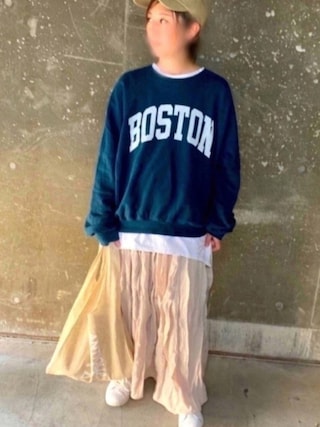via j ヴィアジェイ　BOSTON 裏毛　スウェット　キャナルジーン CANAL JEAN（キャナルジーン）の「via j(ヴィアジェイ) 