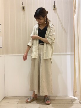 yuuさん（レディース・160cm）の夏コーディネート