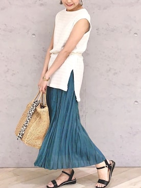 yuuさん（レディース・160cm）の夏コーディネート