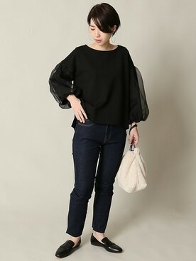 michiruさん（レディース・162cm）の秋コーディネート