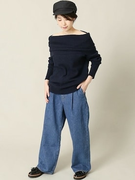 michiruさん（レディース・162cm）の秋コーディネート