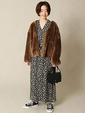 michiruさん（レディース・162cm）の秋コーディネート