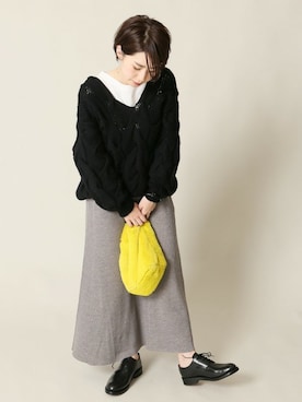 michiruさん（レディース・162cm）の冬コーディネート