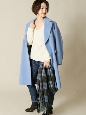 michiruさん（レディース・162cm）の冬コーディネート