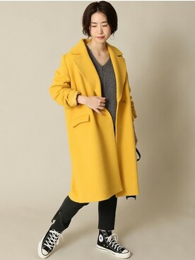 michiruさん（レディース・162cm）の冬コーディネート